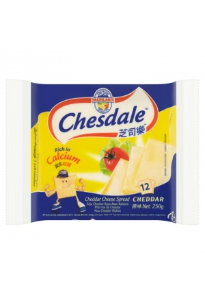 CHESDALE CHDDR CHEESE 12S 250G