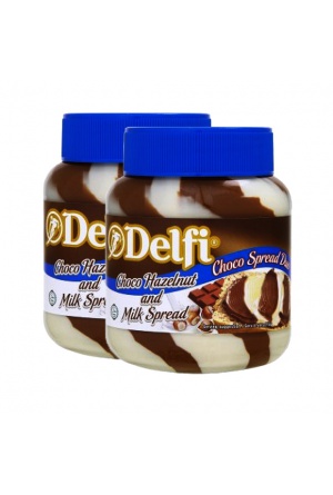 DELFI CHOCO HAZELNUT&MILK SPREAD 350G