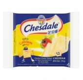 CHESDALE CHDDR CHEESE 12S 250G